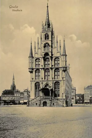 Wyprzedaż Gouda Markt Stadhuis HC15778