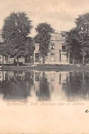 Popularny Rotterdam Park Honingen vijver en Slotlaan HC15614