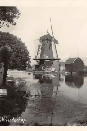 Bleskensgraaf Molen De Vriendschap Type fotokaart Alblasserwaard HC15585 Oferta limitowana