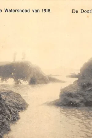 Ekspresowa dostawa Monnickendam De Groote watersnood van 1916 De doorbraak bij Monnickendam HC15553