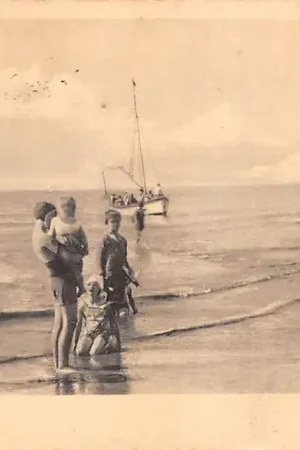 Katwijk aan Zee Spelevaren op het strand 1936HC15315 Popularny