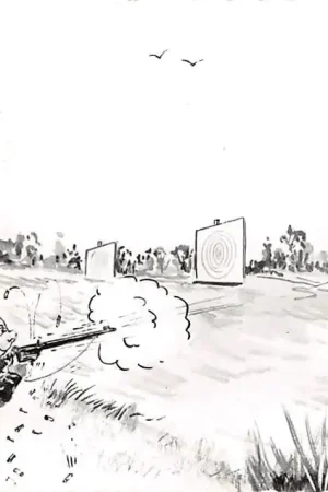 Militair Humor Schietoefening Illustrator J. Uchtmann HC15139 Ekspresowa dostawa