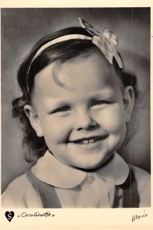 Ostatnia szansa Fantasie Vintage Hartediefjes Carolientje Kind 1941 HC15042