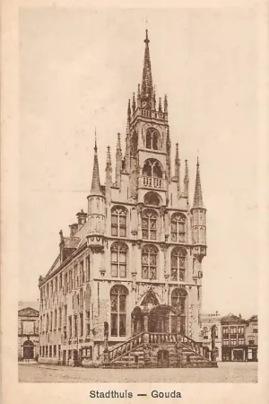 Tani Gouda Markt Stadhuis en Waag HC14702