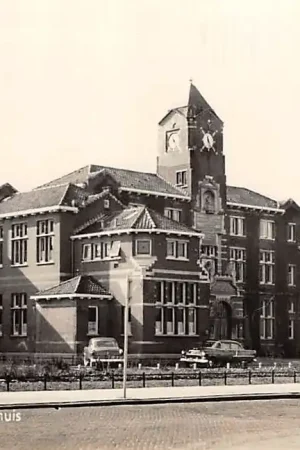 Nowość Gouda Krugerlaan Van Iterson Ziekenhuis Auto 1959 HC14723