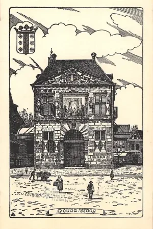 Tylko dziś Gouda Markt De Waag HC14680