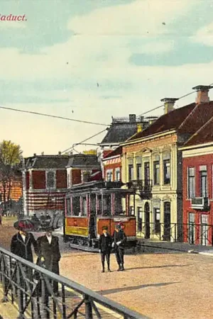 Groningeh Heereweg Viaduct Tram HC14530 Najlepsza cena