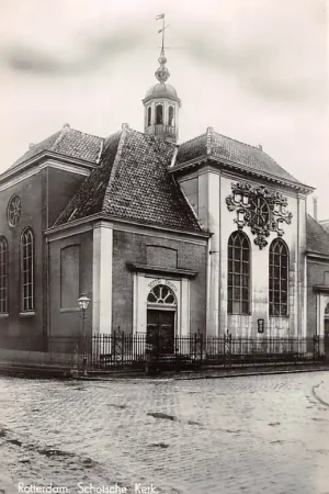 Promocja Rotterdam Schiedamschedijk hoek Vasteland Schotse Kerk HC14437