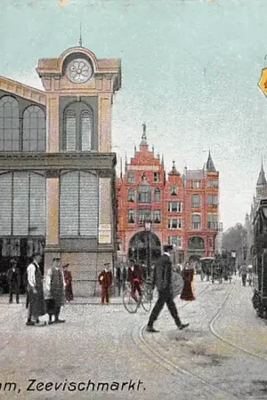 Nowość Rotterdam Zee vischmarkt Tram 2 Lijn 1 HC14308