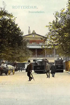 Rotterdam Beurs Station Tram RET HC14276 Rabat