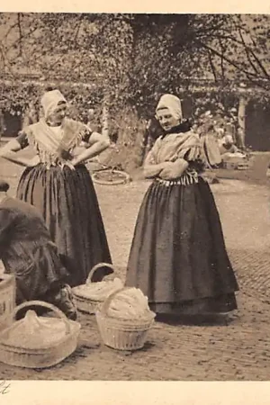 Wysoka jakość MIddelburg Botermarkt Markt Klederdracht Vintage HC14067