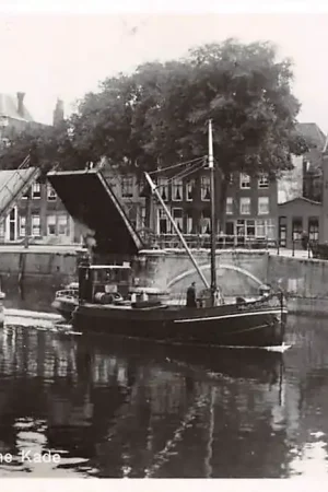Middelburg Rouaansche Kade Binnenvaart schepen Scheepvaart HC14066 Tylko dziś