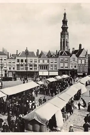Szybka dostawa Middelburg Marktdag met volk HC14042