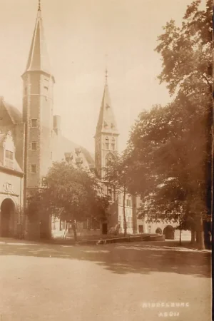 Middelburg Abdij Type fotokaart HC14040 Popularny