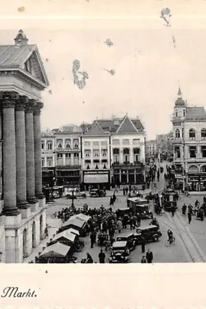 Groningen Groote Markt Marktdag HC14034 Darmowa dostawa
