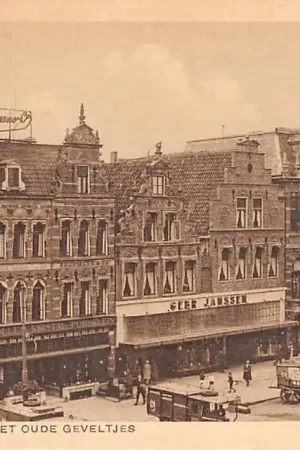 Najlepsza cena Groningen Markt met oude geveltjes 1938 HC14006
