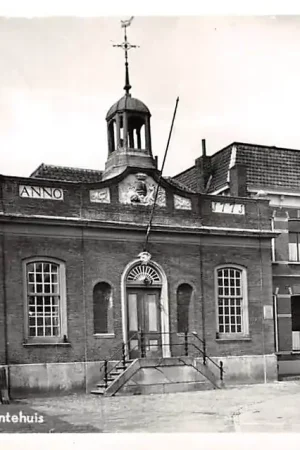 Premium Oud-Vossemeer Gemeentehuis 1954 Tholen HC13582