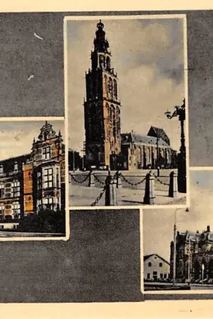 Groningen Groeten uit met Acacemie Martinitoren Staion HC13450 Kup teraz