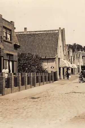 Rabat Ouddorp Weststraat Fotokaart 1943 HC13295