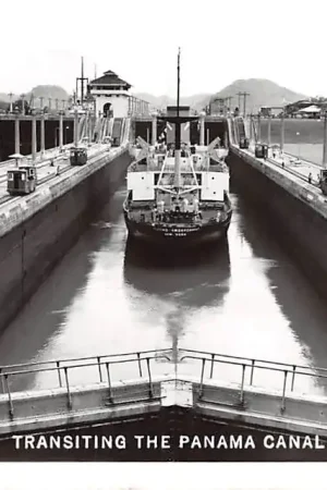 Bezpieczna płatność Panama Transiting the Panama Canal Sluis Scheepvaart Schepen Noord-Amerika HC13060