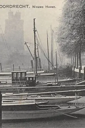 Dordrecht Nieuwe Haven Binnenvaart schepen Scheepvaart HC13037 Bezpieczna płatność