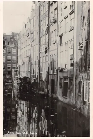 Amsterdam O.Z. Kolkje 1935 Fotokaart HC12626 Wyprzedaż