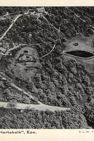 Ede Kampeerterrein De Hertekolk 1941 KLM Luchtfoto No. 20691 HC12795 Kup teraz