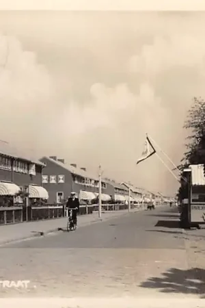 Szybka dostawa Dordrecht Maasstraat met Paviljoen Wanty Fotokaart 1938 HC12978