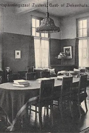 Dordrecht Gast- of Ziekenhuis Ontspanningszaal Zusters HC12843 Darmowa dostawa