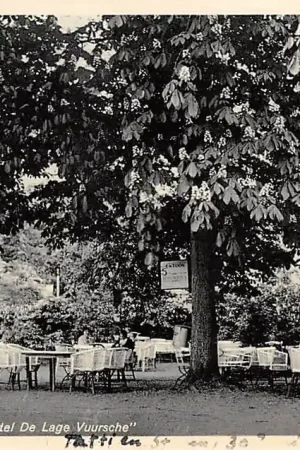 Lage Vuursche Overtuin Hotel De Lage Vuursche 1935 HC12802 Autentyczny