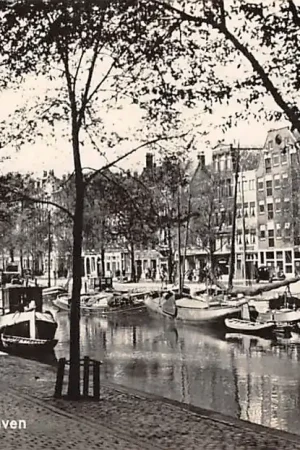 Zamów teraz Rotterdam Nieuwe Haven 1940 Binnevaart schepen Scheepvaart HC12495