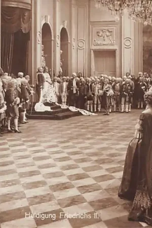 Film Filmster Otto Gebuhr Huldigung Friedrichs II Aufnahme Karl Schenker aus der Film-Trilogie Fridericus Rex Ross Verlag 651\\/6 HC12296 Tylko dziś