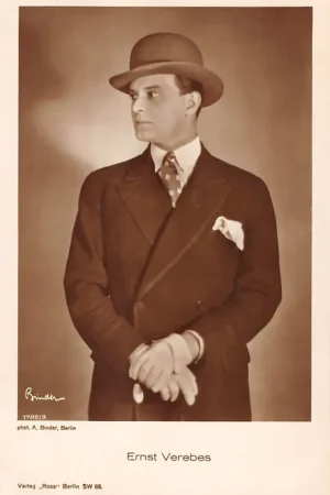 Popularny Film Filmster Ernst Verebes Ross Verlag 1782\\/3 phot. A. Binder Berlin HC12258