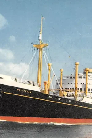 Rotterdam Holland America Line m.v. Westerdam Scheepvaart Schepen HC12086 Bezpieczna płatność