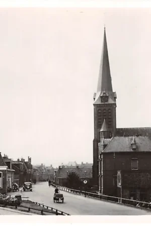 Lemmer Schans met kerk 1949 HC11664 Najlepsza cena