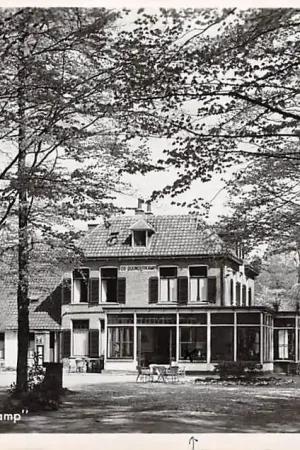 Rabat Wolfheze Hoofdgebouw Hotel De Buunderkamp 1946 HC11201