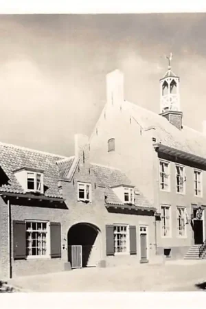 Amerongen Gemeentehuis 1956 HC11103 Rabat