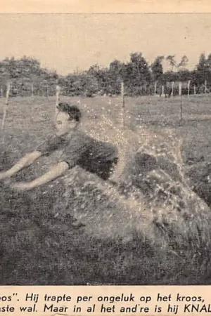 Militair Oefening slootjespringen Soldaten HC10976 Ostatnia szansa