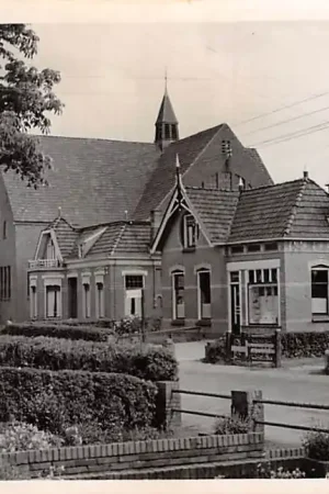 Zwagerveen Fotokaart Gereformeerde Kerk Kollumerzwaag Friesland HC10984 Nowość