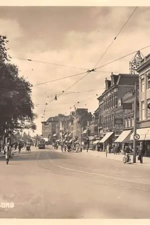 Utrecht Vredenburg Tram Type fotokaart HC10861 Popularny