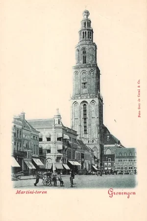 Nowość Groningen Markt en Martinitoren HC10530