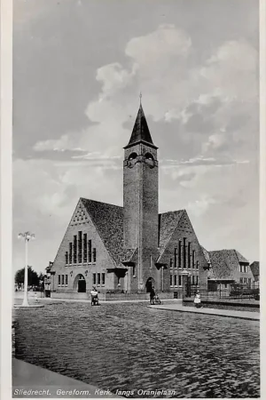 Wysoka jakość Sliedrecht Gereformeerde Kerk langs Oranjelaan HC10345