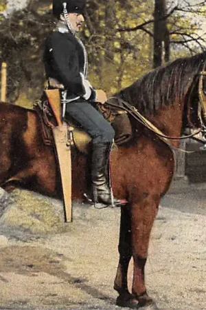 Rabat Militair Marechaussee te Paard Soldaten HC10284