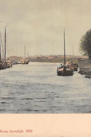 Groningen Reitdiep Molen Binnenvaart schepen Scheepvaart HC10179 Nowość