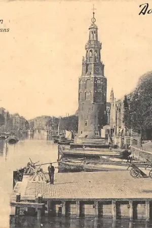 Amsterdam Oudeschans 1908 Binnenvaart schepen Scheepvaart HC9935 Oferta