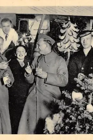 Militair WO2 Mobillisatie Gelukkig Nieuwjaar Soldaten HC10238 Wyprzedaż