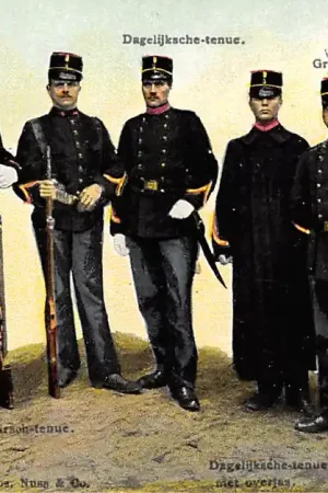 Militair Kazerne-tenue Dagelijks tenue Groote Tenue Soldaten HC9838 Rabat