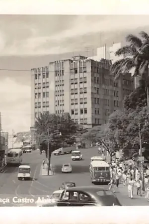 Zamów teraz Brasil Brazilië Bahia Praca Castro Alves Fotokaart Auto Bus Zuid-Amerika HC9800