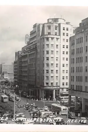 Zwrot pieniędzy Brasil Brazilië Recife Praca Da Independencia Fotokaart Zuid-AmerikaHC9798
