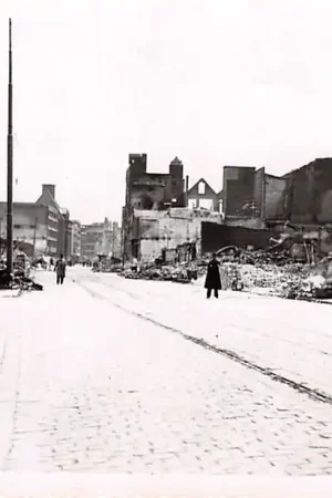 Rotterdam Botersloot Agfa fotokaart bombardement 1940 HC9565 Ekspresowa dostawa